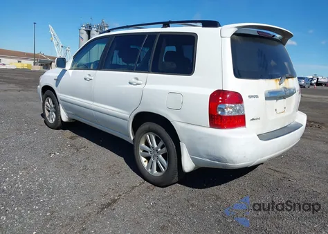 2006 Toyota Highlander Hybrid V6 z USA, uszkodzony, nr VIN JTEEW21A460021333